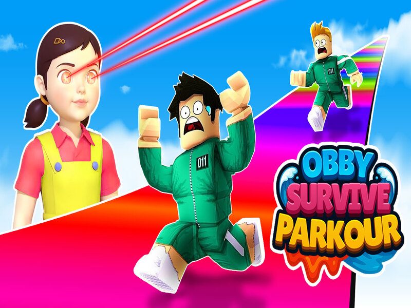 Permainan Obby Survive Parkour secara online
