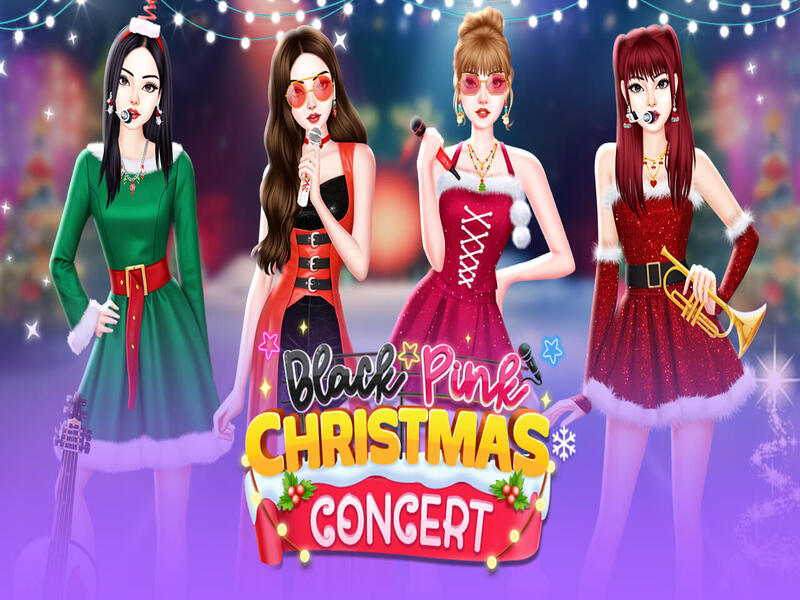 Permainan Konser Natal Hitam Merah Muda secara online