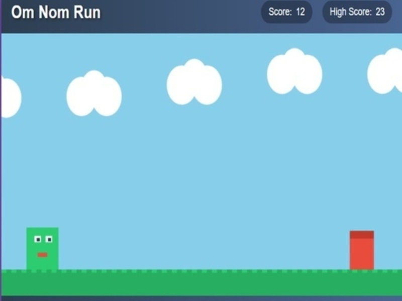 Permainan Om nom run 03 secara online