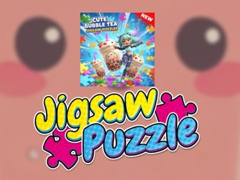 Permainan Teka-teki jigsaw teh gelembung lucu secara online