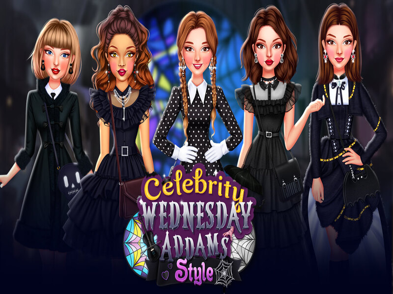 Permainan Gaya Addams Rabu Selebriti secara online
