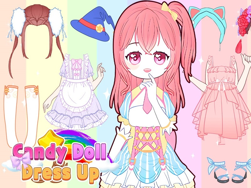 Permainan Dandan boneka permen secara online