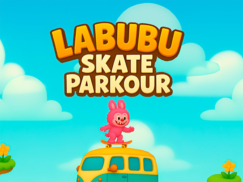 Permainan Labubu Skate Parkour secara online