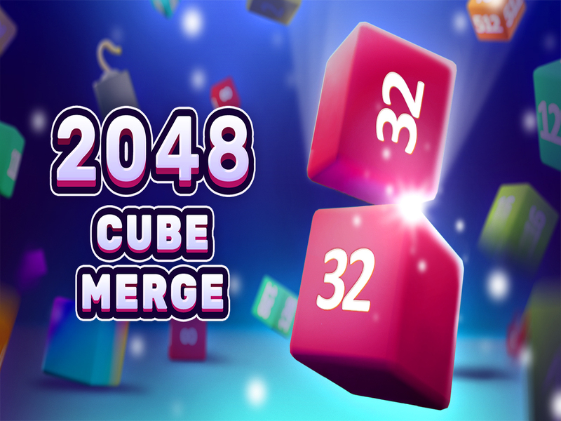 Permainan 2048 Gabungan Kubus secara online