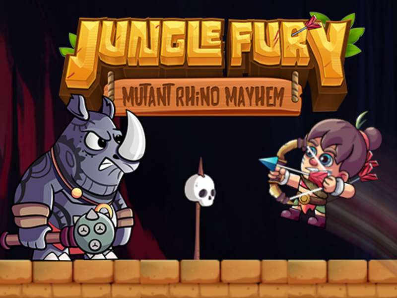 Permainan Jungle Fury Mutant Rhino Mayhem secara online