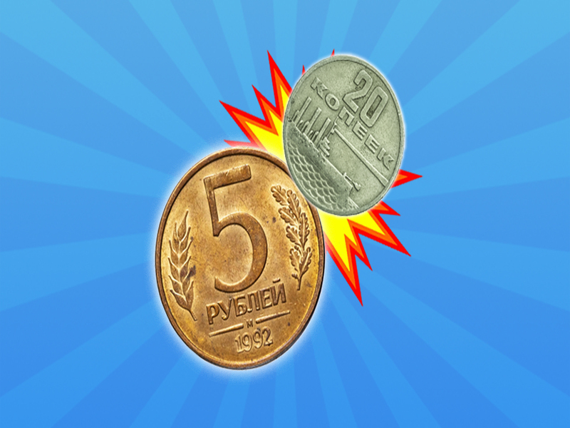 Permainan Gabungkan koin USSR! secara online