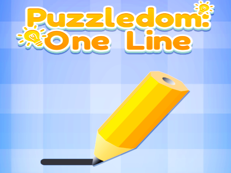 Permainan Puzzledom: Satu baris secara online