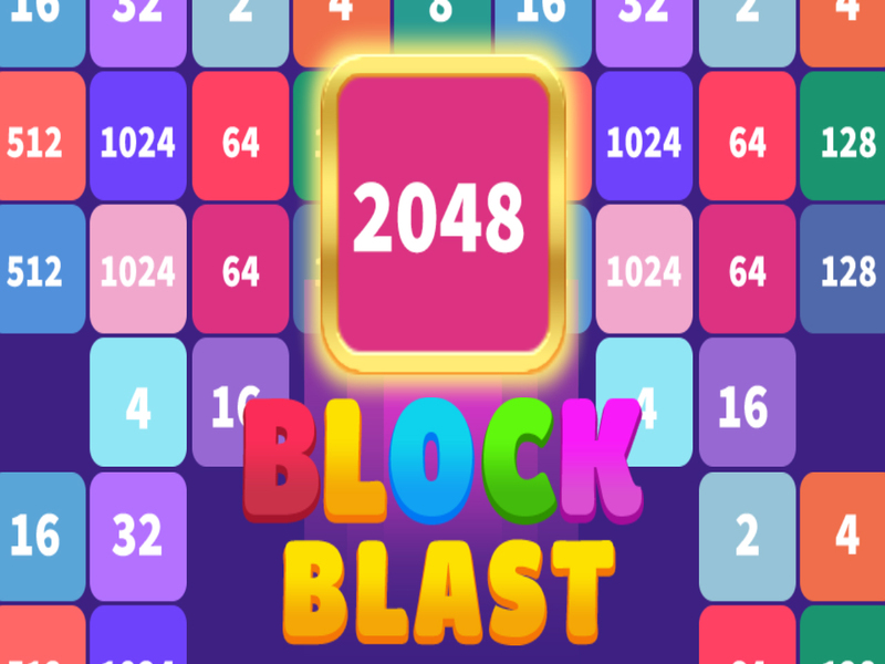 Permainan Blok Blast 2048 secara online