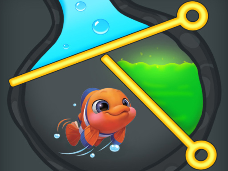 Permainan Tarik pin: Penyelamatan ikan! secara online