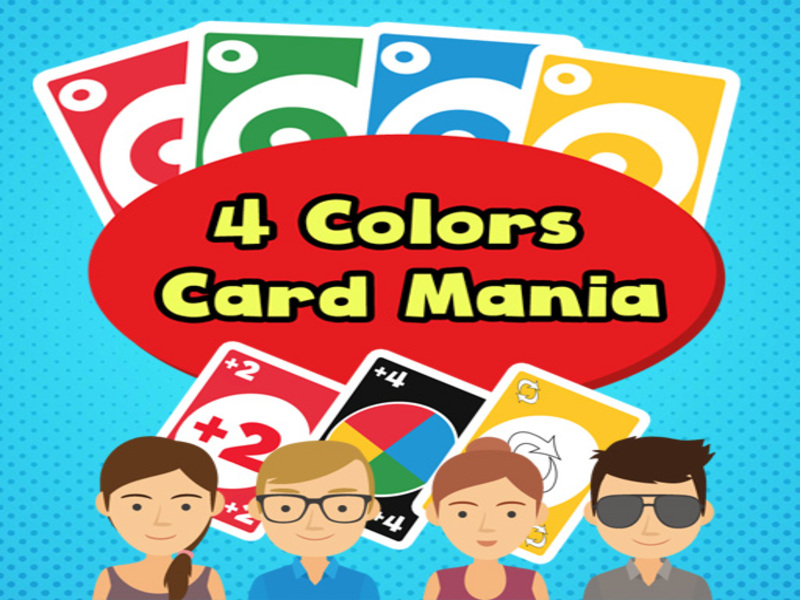 Permainan 4 warna kartu mania secara online