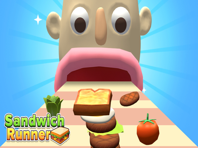 Permainan Sandwich Runner secara online