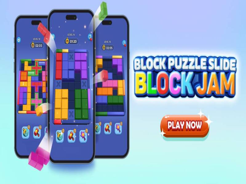 Permainan Teka-teki blok: selai blok geser secara online