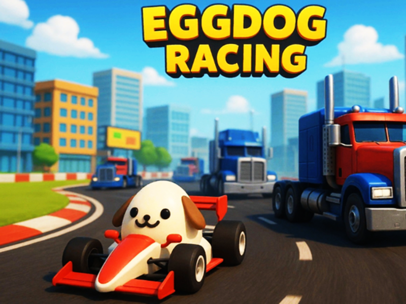 Permainan Balap Eggdog secara online