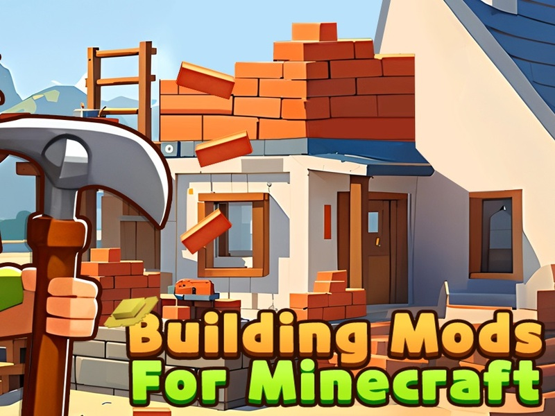 Permainan Mod Bangunan untuk Minecraft secara online