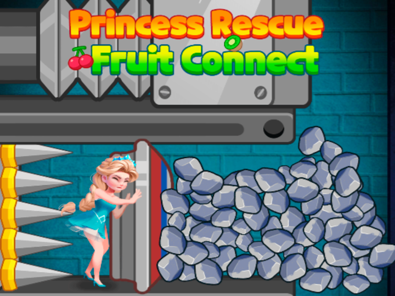 Permainan Princess Rescue Fruit Connect secara online