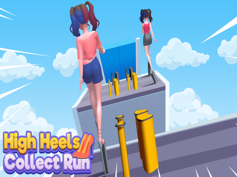 Permainan High Heels Collect Run secara online
