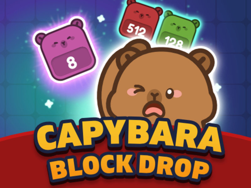 Permainan Capybara Block Drop secara online
