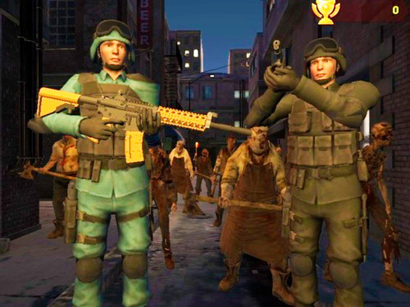 Permainan Epidemi zombie secara online