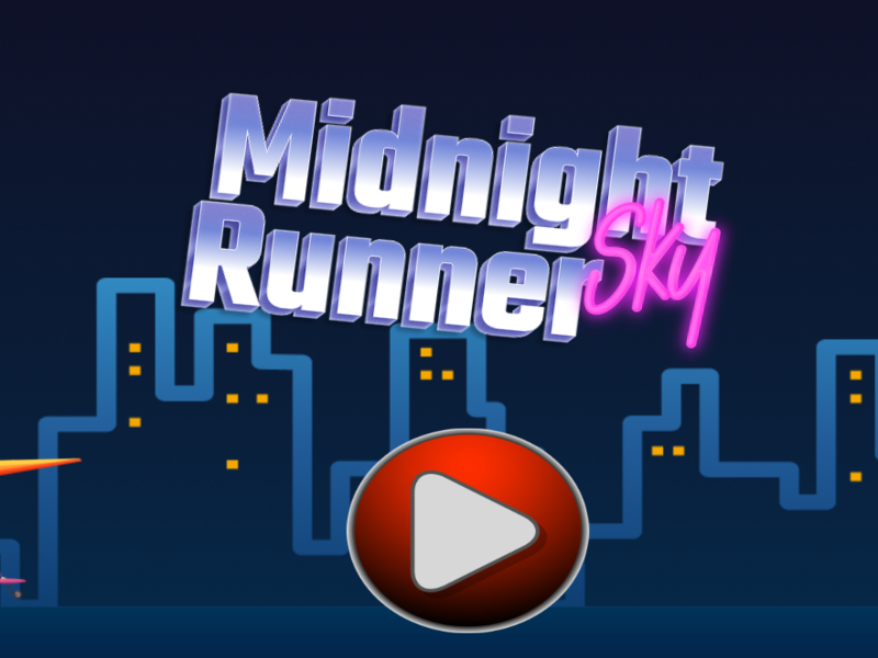 Permainan Midnight Sky Runner secara online