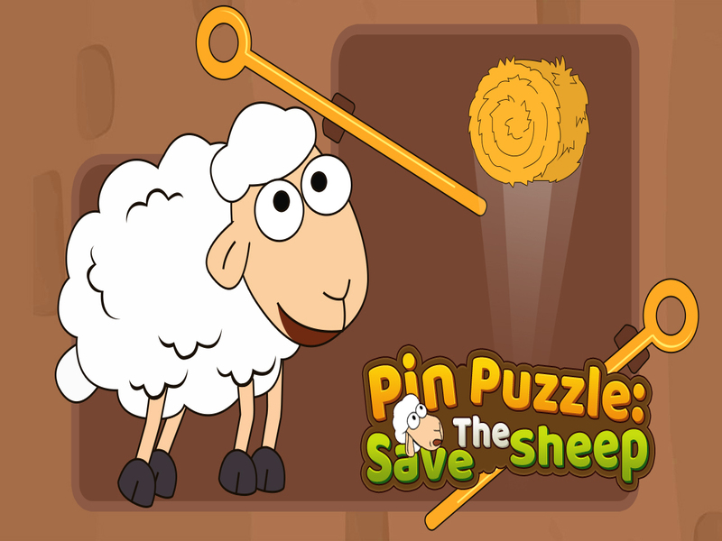 Permainan Puzzle pin simpan domba secara online