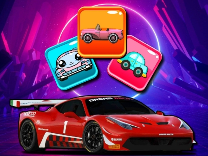Permainan Hubungkan 2 mobil secara online
