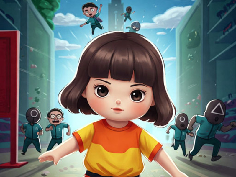 Permainan Squidgame. io secara online