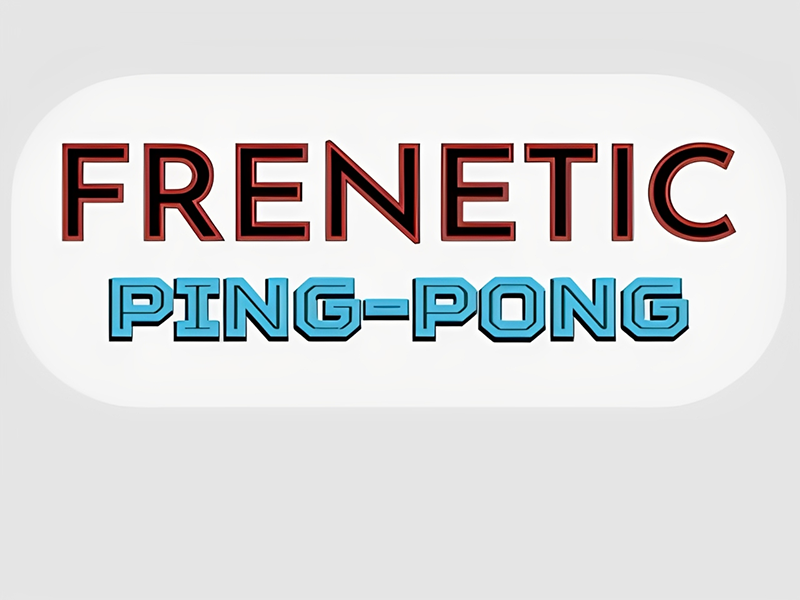 Permainan Ping Pong yang hingar-bingar secara online