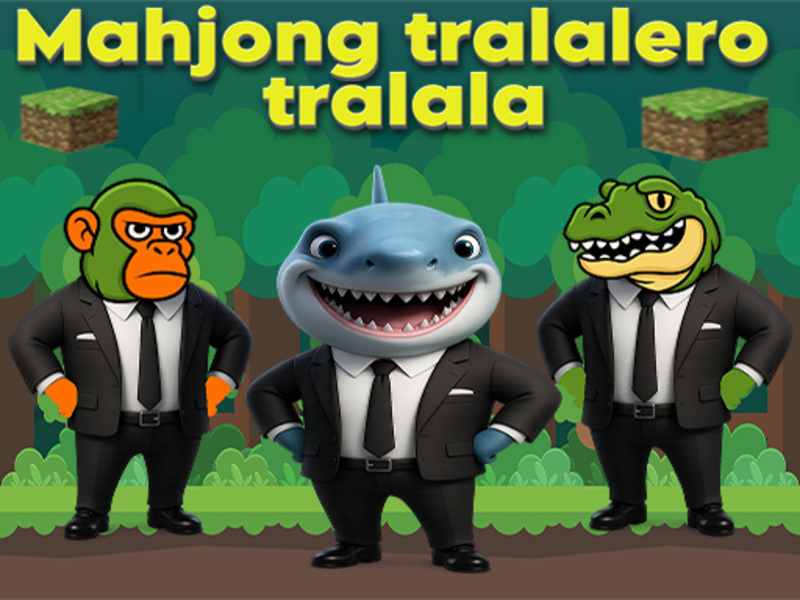 Permainan Mahjong Tralalero Tralala secara online