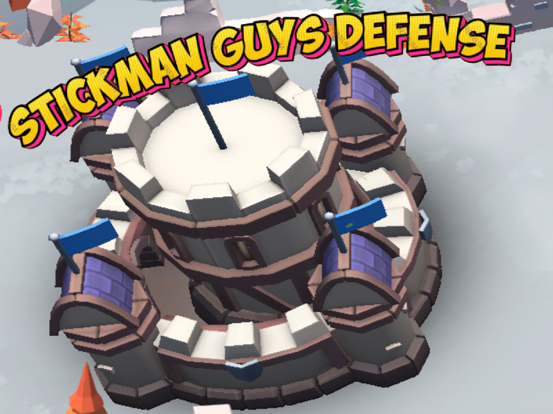 Permainan Pertahanan Stickman Guys secara online