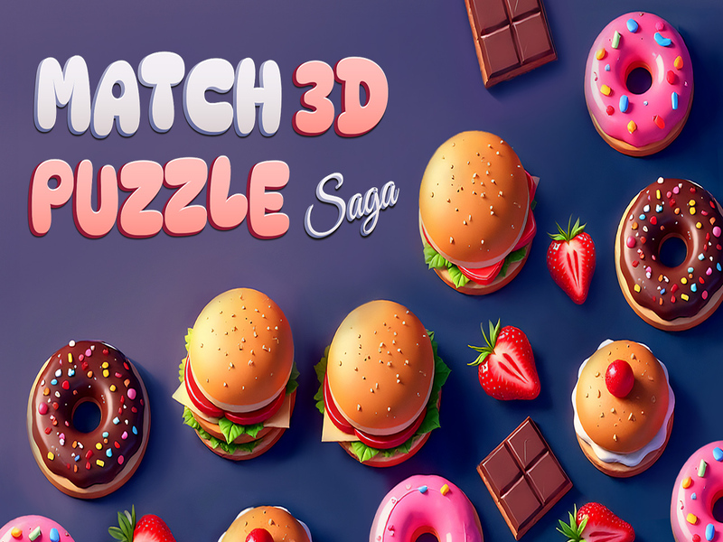 Permainan Cocokkan saga puzzle 3D secara online