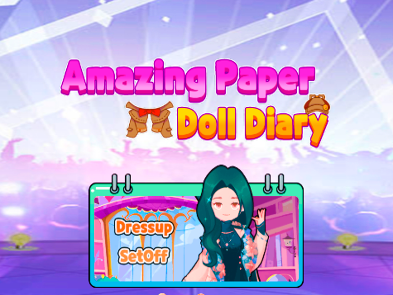 Permainan Buku harian boneka kertas yang luar biasa secara online