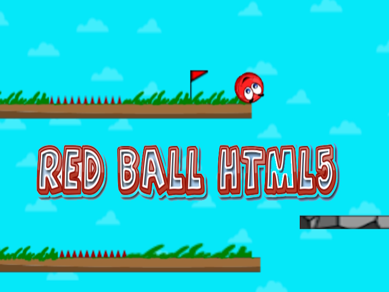 Permainan Red Ball HTML5 secara online