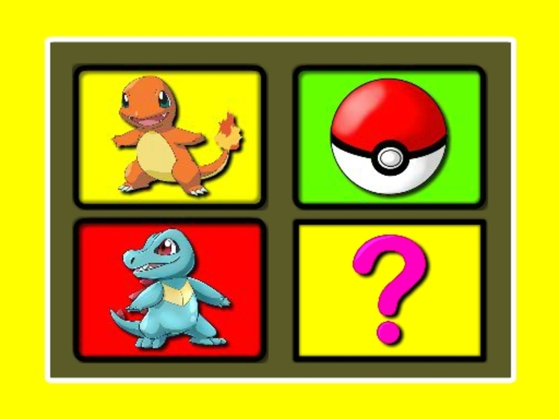 Permainan Waktu memori Pokemon secara online