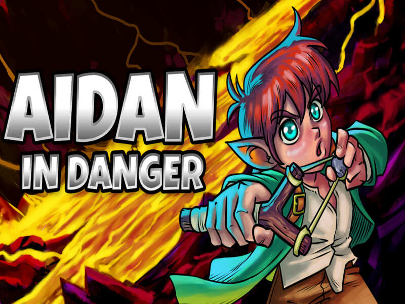 Permainan Aidan dalam bahaya secara online
