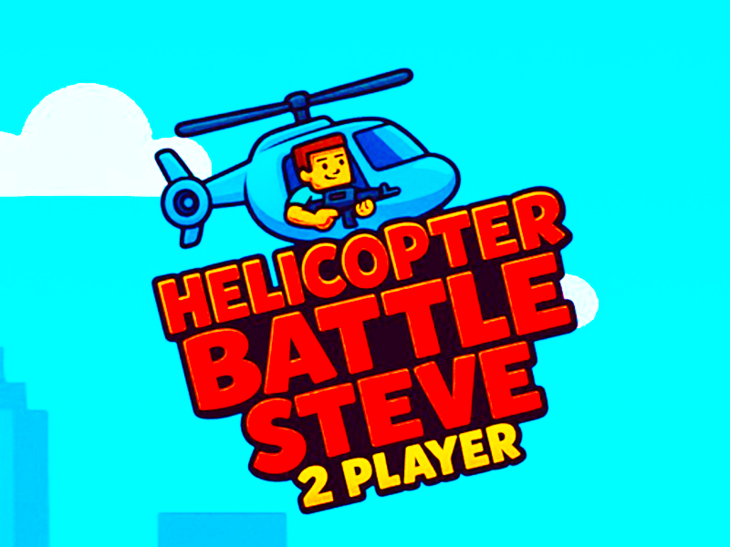 Permainan Helicopter Battle Steve 2 Player secara online