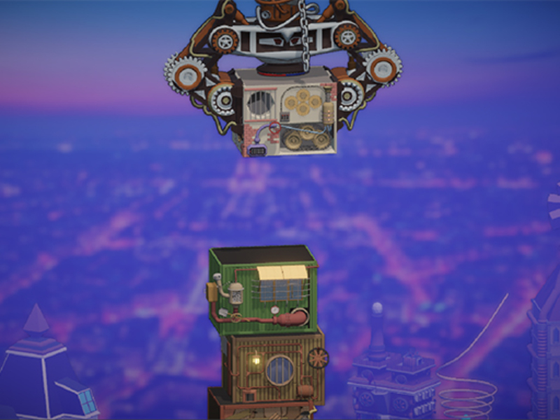 Permainan Pembangun menara steampunk secara online
