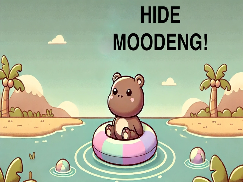 Permainan Sembunyikan Moodeng Hippo! secara online