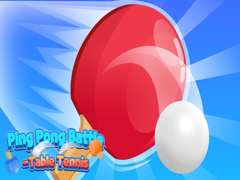 Permainan Tenis meja pertempuran ping pong pong secara online