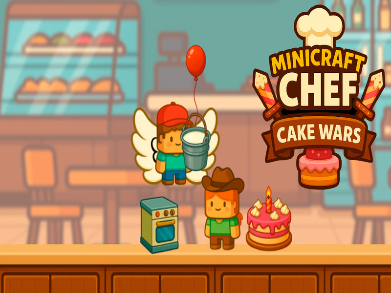 Permainan Minicraft Chef Cake Wars secara online