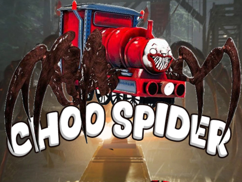 Permainan Kereta monster laba-laba choo choo secara online