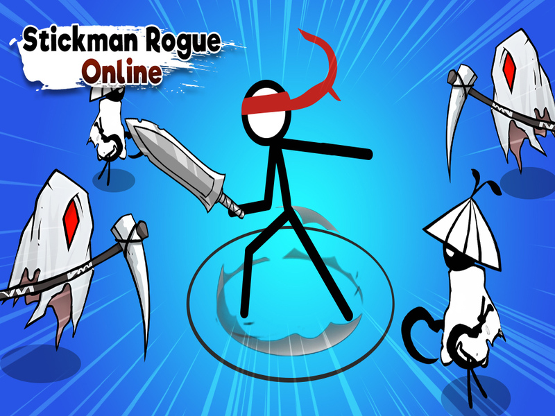Permainan Stickman Rogue Online secara online