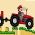 Balapan traktor  daring