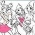 Halaman mewarnai Winx  daring